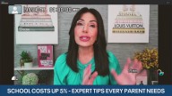 Back-to-school costs up 5%: Expert shares tips to help save