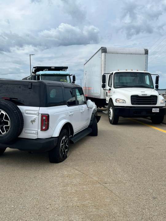 Two men arrested following vehicle pursuit on the James River Bridge