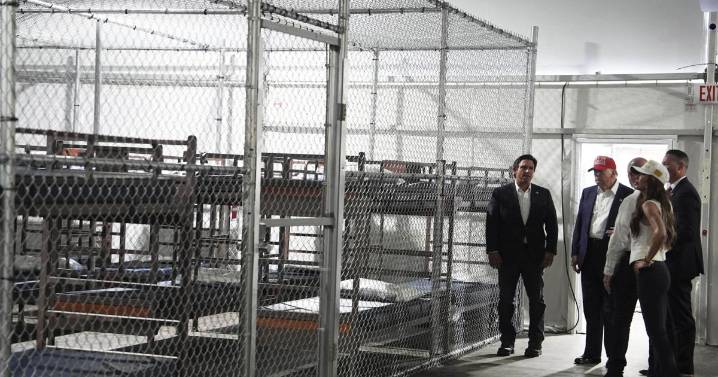 Judge orders temporary halt to construction at Florida's 'Alligator Alcatraz' detention center