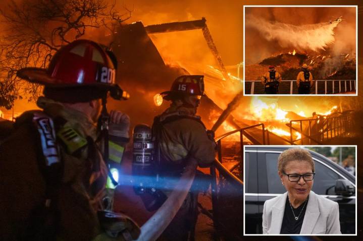 LA Mayor Bass delays Palisades fire report at DOJ’s request amid probe