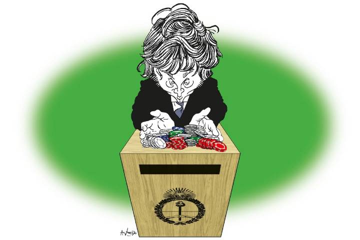 7 y 26. El riesgo de apostar todo a dos números
