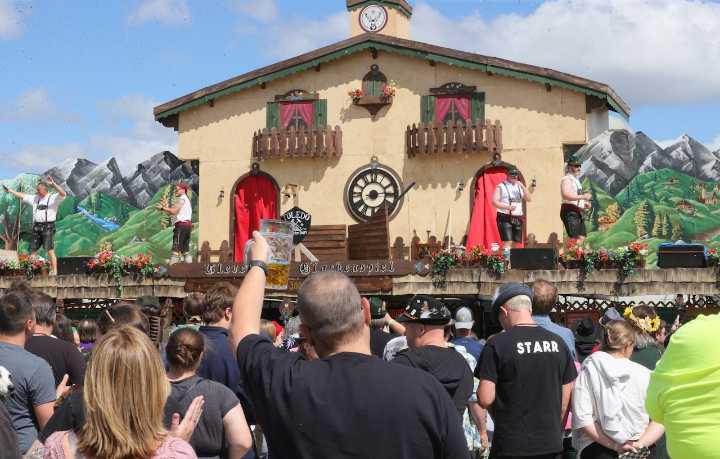 See photos of Oktoberfest 2025: Cleveland’s Bavarian festival adds keg bowling, sports garten