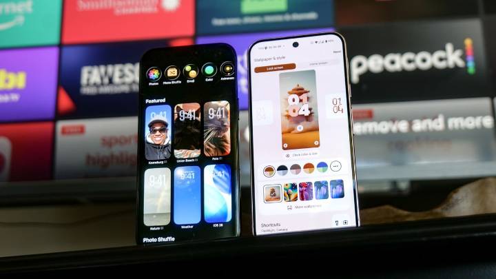 I tested the new lock screen customization with iOS 26 vs. Android 16