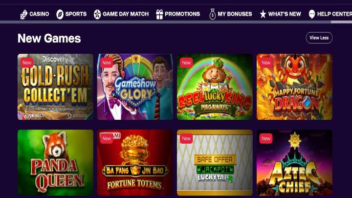 Use betPARX promo code NJCOM and get up to $1,000 back to play these new games