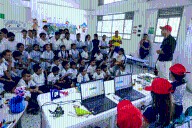 Estudiantes de Funza fortalecen lazos educativos con intercambio de robótica