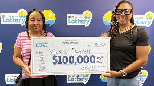 Harnett County woman's $100K lottery win leaves daughter in disbelief