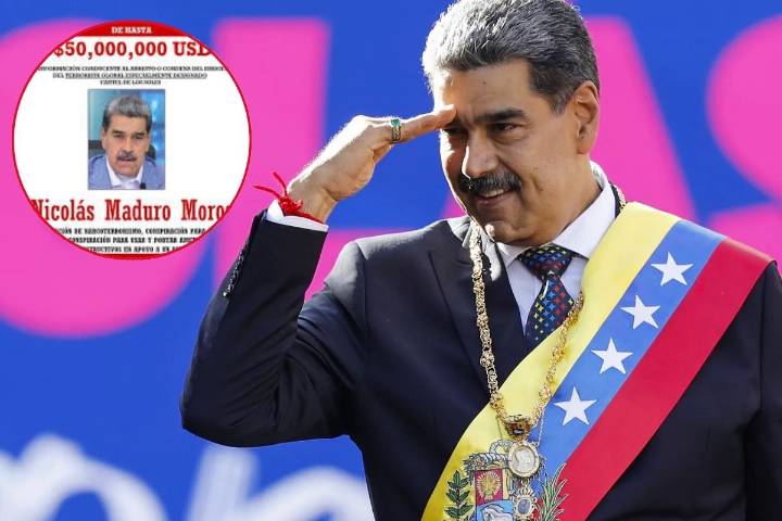 EE.UU. duplica recompensa por Nicolás Maduro y ofrece $50 millones por su captura