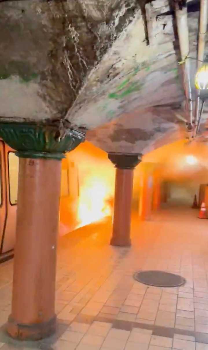 PATH train fire in Jersey City caused by electrical arcing, NTSB says