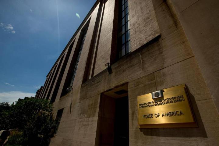 Federal judge blocks Trump administration from removing Voice of America director