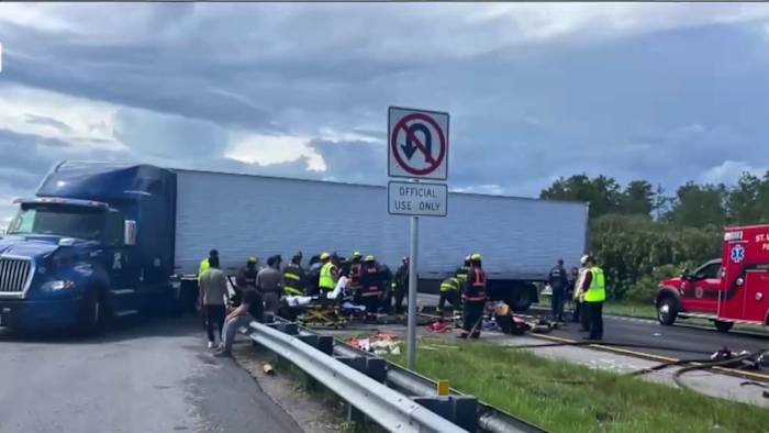 Semitruck driver arrested after illegal U-turn on Florida Turnpike causes fatal crash