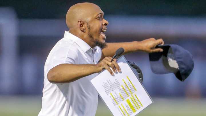 Twinsburg's Charles Saulter discusses scrimmage with Tallmadge
