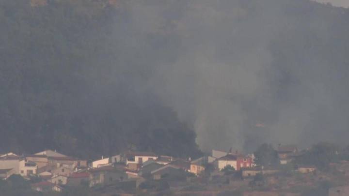 Abren una vía de evacuación para los vecinos de Cabezabellosa, que no quisieron desalojar