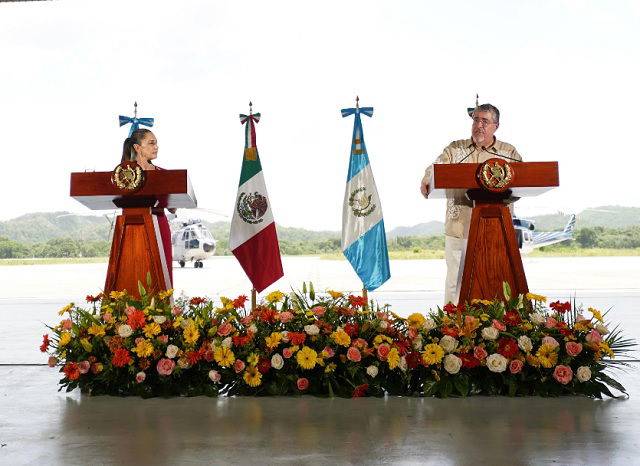 México y Guatemala reafirman compromisos en cooperación para el desarrollo, seguridad, trenes, energía y medio ambiente