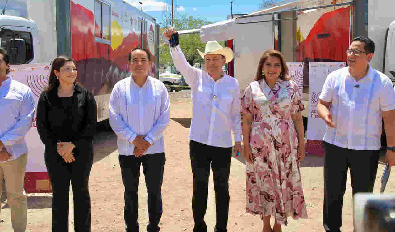 Gobernador Durazo acerca servicios de salud a comunidades rurales con ocho nuevas Clínicas Móviles