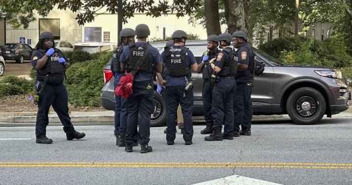 Police say a suspect is dead and a police officer has been injured near the CDC and Emory University