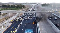 Protests halt Tel Aviv traffic amid nationwide day of action