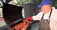 Tens of thousands of Mustangs football fans tailgate at SMU