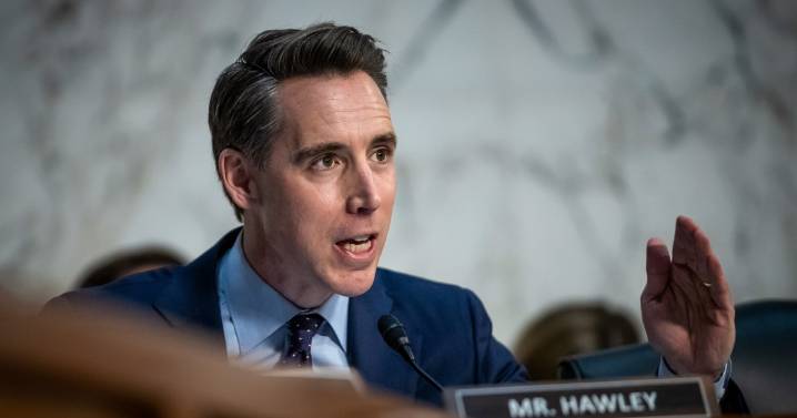 'Not on their nice list': Sen. Josh Hawley irks Republicans as he tries to carve out a lane