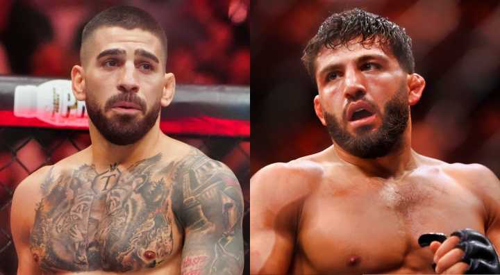 Podcast Host Playfully Trolls Arman Tsarukyan By Blasting Ilia Topuria’s Walkout Song During His Run