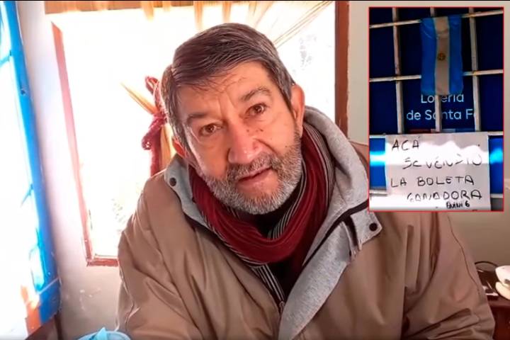 Quini 6 de $209 millones: el apostador jugó “al paso” en una agencia “con mucha suerte”