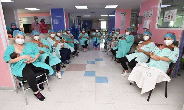 El IMSS refuerza su compromiso con la práctica de la lactancia materna en sus unidades médicas y guarderías