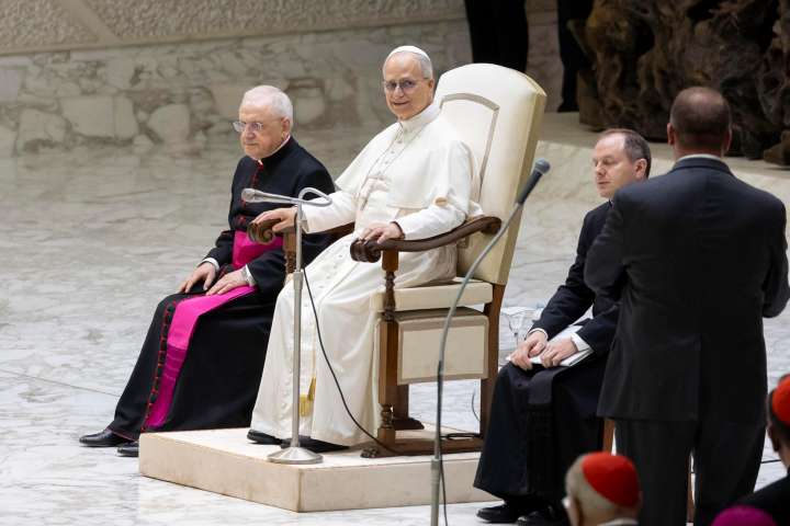 El papa pide que cese el uso indiscriminado de la fuerza y ​​el desplazamiento forzado en Gaza
