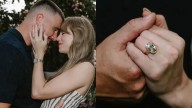 Taylor Swift y Travis Kelce sellan su compromiso con deslumbrante anillo: ¿Cuánto podría llegar a costar esta joya?
