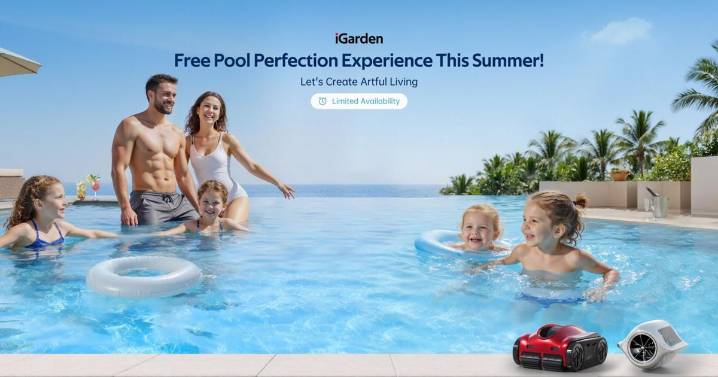 Experience Pool Perfection at Home -- Free Trials of iGarden's High-Tech Pool Innovations Now Available in California
