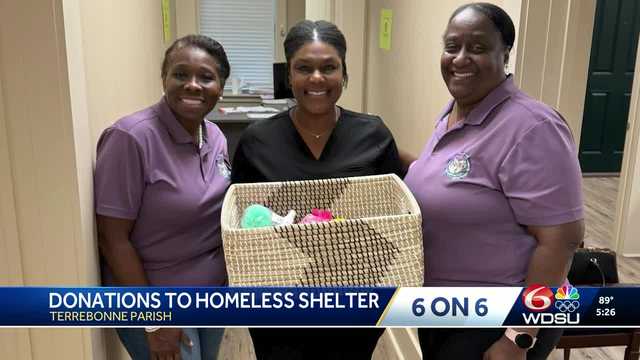 Donations to Homeless Shelter