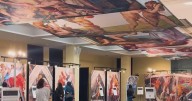 Michelangelo's Sistine Chapel exhibition on display at St. Mary's Cathedral in San Francisco