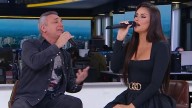Luis Jara y Emilia Dides deleitan cantando "Tu falta de querer" a dúo en Meganoticias Alerta