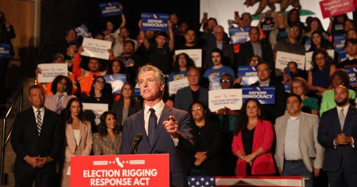 Newsom calls for special November election to block Trump from ‘rigging’ 2026 midterms