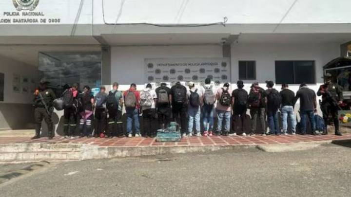Capturan a 16 personas en operación contra la minería ilegal en Santa Rosa de Osos