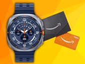 Amazon is giving away $100 gift cards with the Samsung Galaxy Watch Ultra