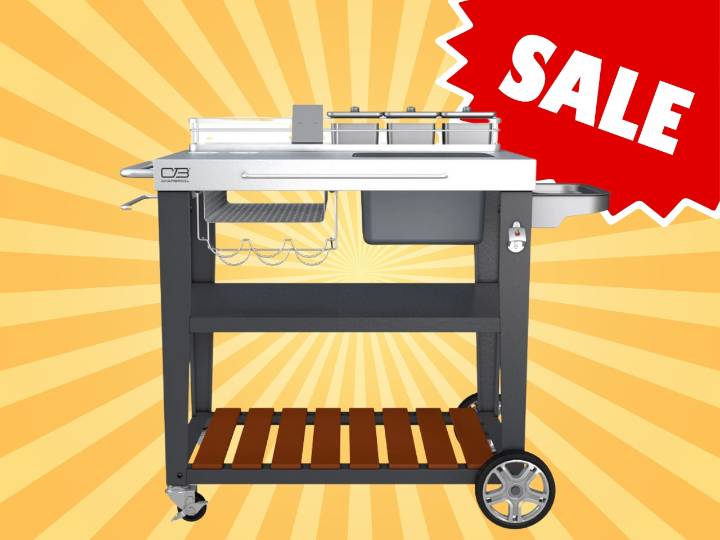 Grill cart deal: Wayfair slashes Char-Broil Entertainer Deluxe price by 48%