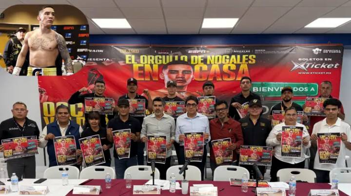 Óscar Valdez regresa a Nogales en pelea clave contra Richard Medina