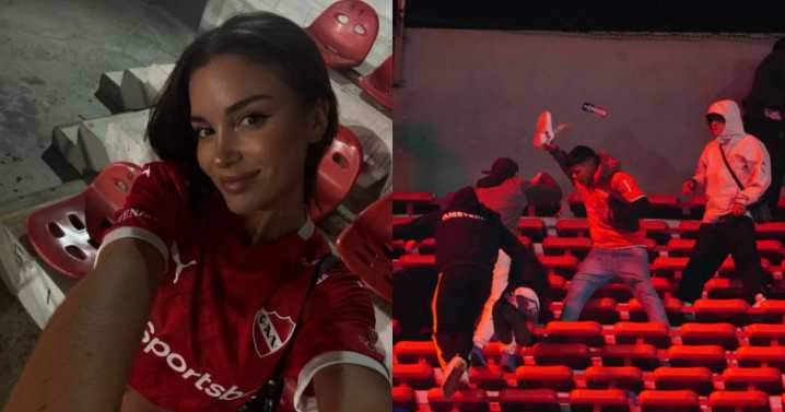 “Ni perdón, ni olvido”: Funan a Cata Vallejos por barrer contra hinchas chilenos tras tragedia ante Independiente