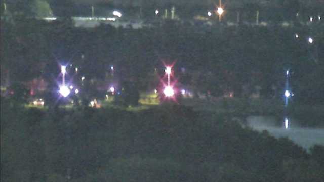 Omaha Police call for backup following rollover crash into water