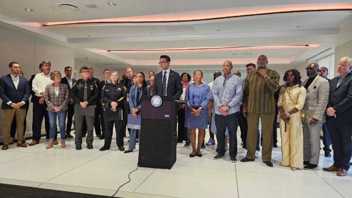 City officials announce new public safety measures and denounce politicization of viral fight