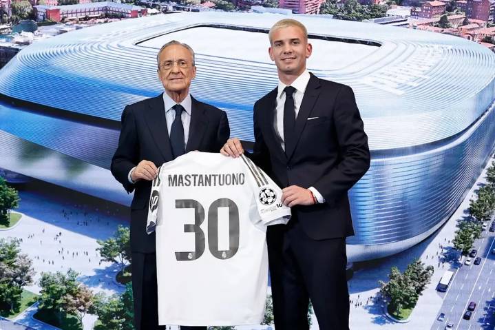 'Es el sueño que siempre tuve': Mastantuono ya es jugador del Real Madrid