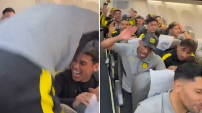 "Este tipo de actitudes...": Mira el video de los jugadores del Peñarol de Brayan Cortés que causa polémica en la Libertadores En la previa del duelo ante Racing.