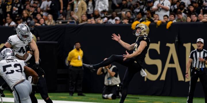 Saints waive 2024 starting punter Matthew Hayball