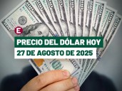 Dólar se fortalece y 'tira' al peso mexicano este jueves 27 de agosto