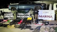 Aseguran más de 300 armas y casi 58 mil cartuchos en operativos coordinados en Sonora
