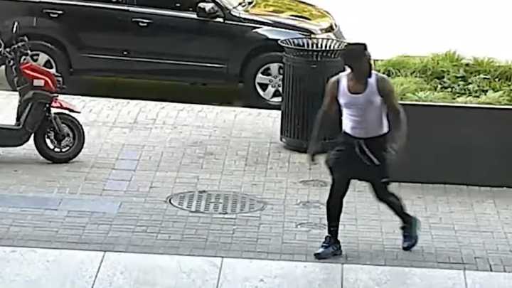 Knife-wielding suspect caught on video after DC stabbing