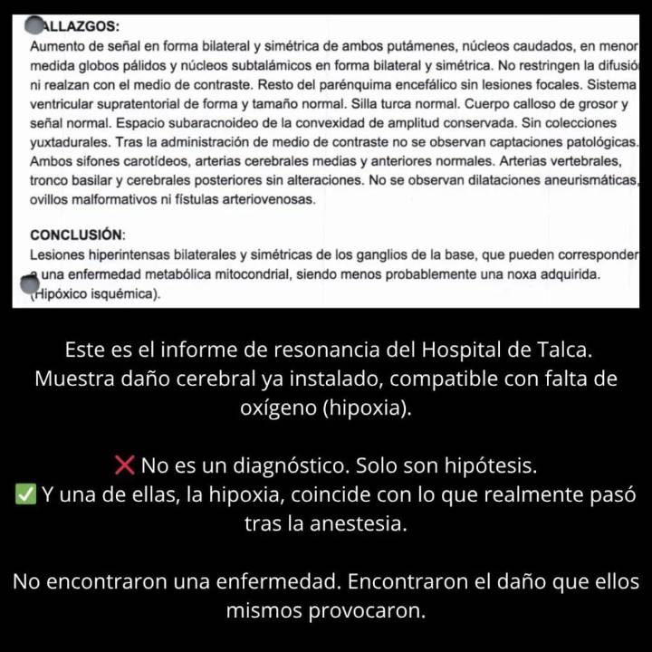 Niña venezolana murió luego de que la anestesiaran para resonancia magnética en Chile, sus padres piden justicia