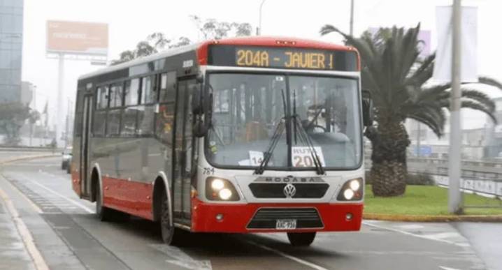 Corredor Rojo: ruta 204 extiende su trayecto e integra cuatro paraderos adicionales | ATU 