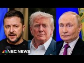 Trump says quick second meeting possible between himself, Putin and Zelenskyy