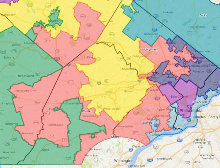 In purple Pa., these congressional districts are among the fairest in the nation