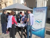 Trabajadores del Conicet continúan con sus mesas de difusión en rechazo a las políticas contra el sector